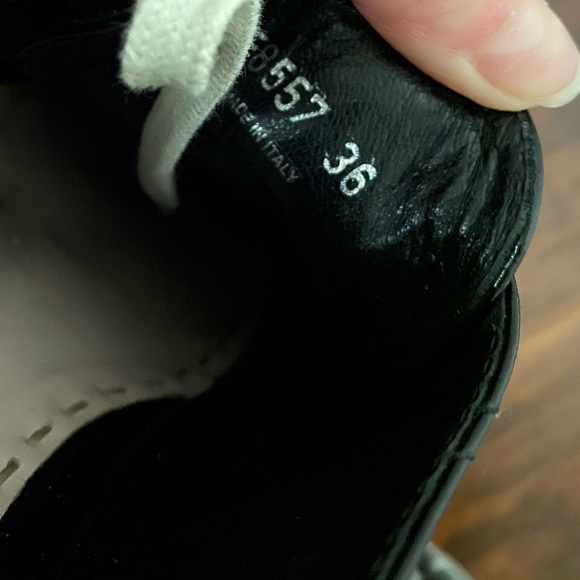 MIU MIU Crystal Cap Toe Sneakers - Picture 6 of 6